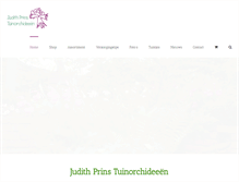 Tablet Screenshot of judithprinstuinorchidee.nl